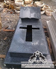 makam kristen granit