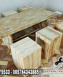 harga meja batu onyx
