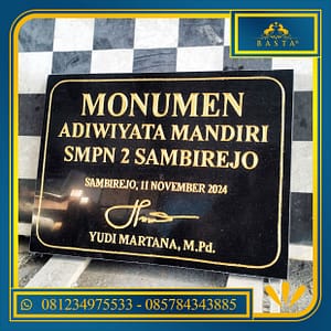 Nameboard Granit Nameboard Granit