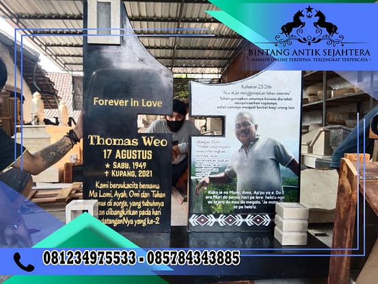 Model Batu Nisan Kristen Terbaru (2)